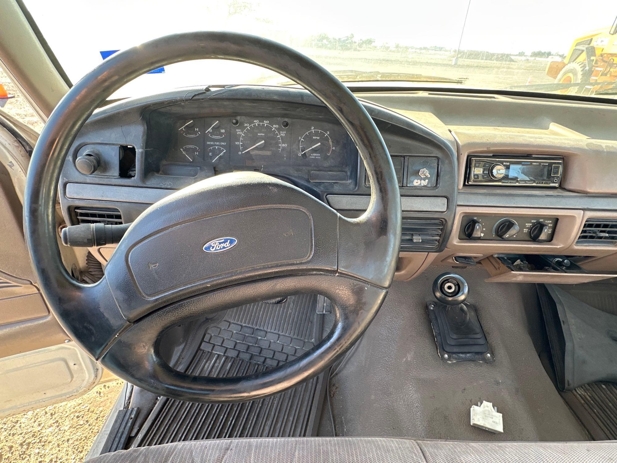 1995 Ford F450 Super Duty Power Stroke Service Truck