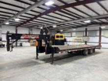 2012 Interstate G20DT 24 Foot Gooseneck Trailer