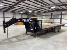 2011 Tophat 20 Foot Gooseneck Trailer