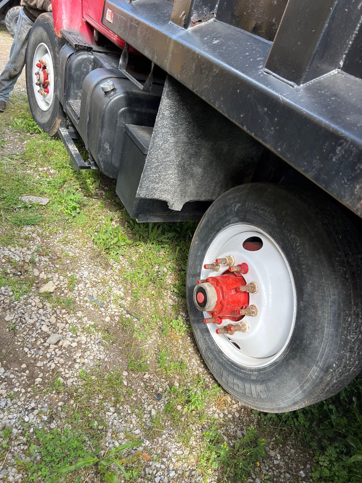 International dump truck