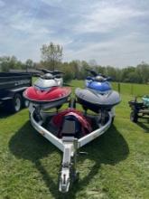 2 Polaris Jet Skis