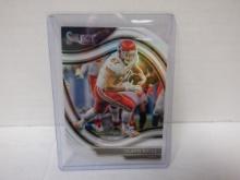 2020 PANINI SELECT #325 TRAVIS KELCE COLORED PRIZM