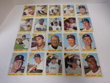 LOT OF 20 1966 TOPPS DETROIT TIGERS CARDS