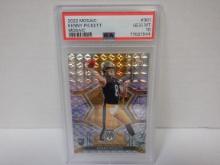 2022 PANINI MOSAIC #301 KENNY PICKETT RC YELLOW SILVER PRIZM PSA 10