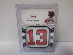 2022 TOPPS #JNM-RA RONALD ACUNA JR JERSEY NUMBER CARD