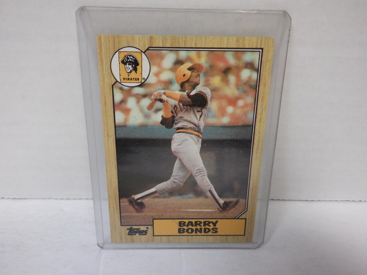 1987 TOPPS #320 BARRY BONDS RC