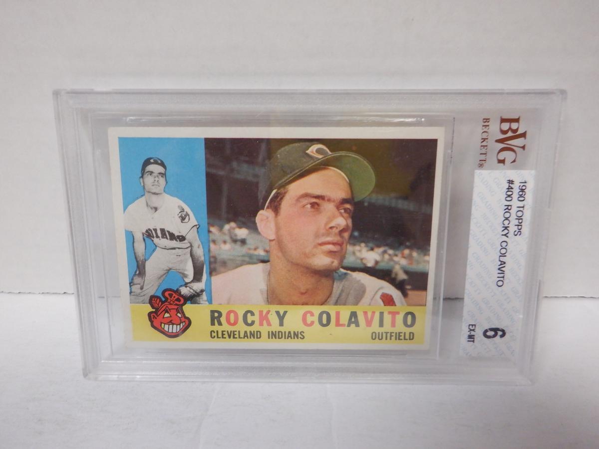 1960 TOPP SROCKY COLAVITO #400. BVG 6