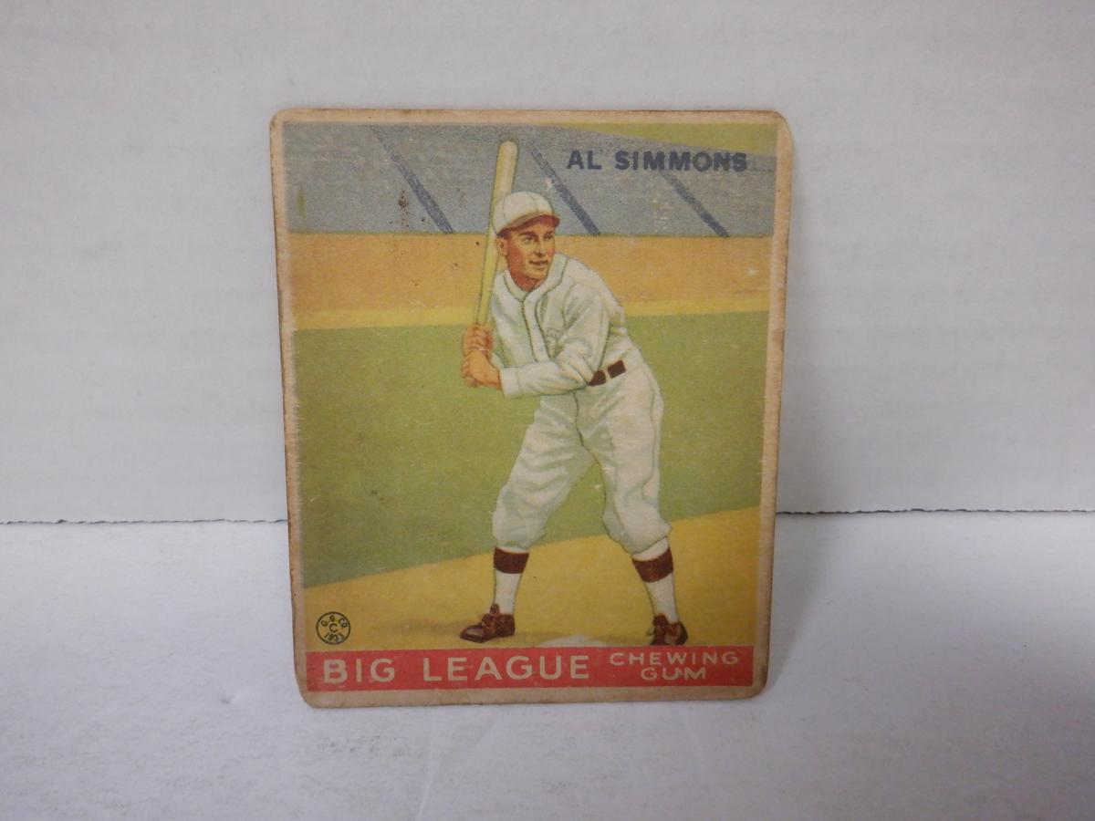 1933 GOUDEY AL SIMMONS #35