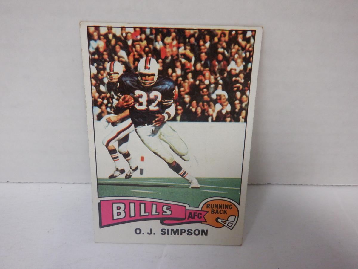 1975 TOPPS #500 O.J. SIMPSON