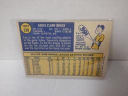 1970 TOPPS #330 LOU BROCK