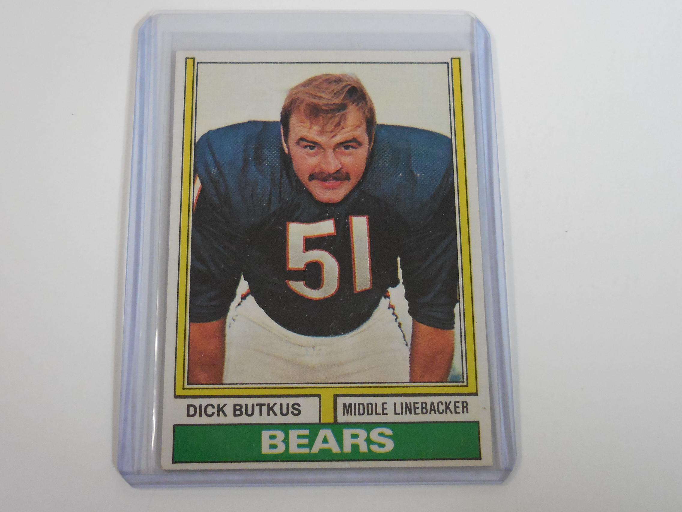 1974 TOPPS FOOTBALL #230 DICK BUTKUS CHICAGO BEARS