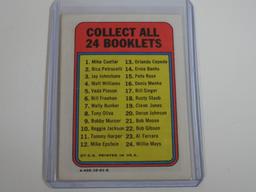 1970 TOPPS BOOKLETS THE ERNIE BANKS STORY #14 CHICAGO CUBS