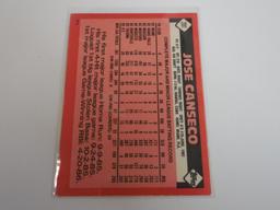 1986 TOPPS TRADED JOSE CANSECO ROOKIE CARD ATHLETICS RC