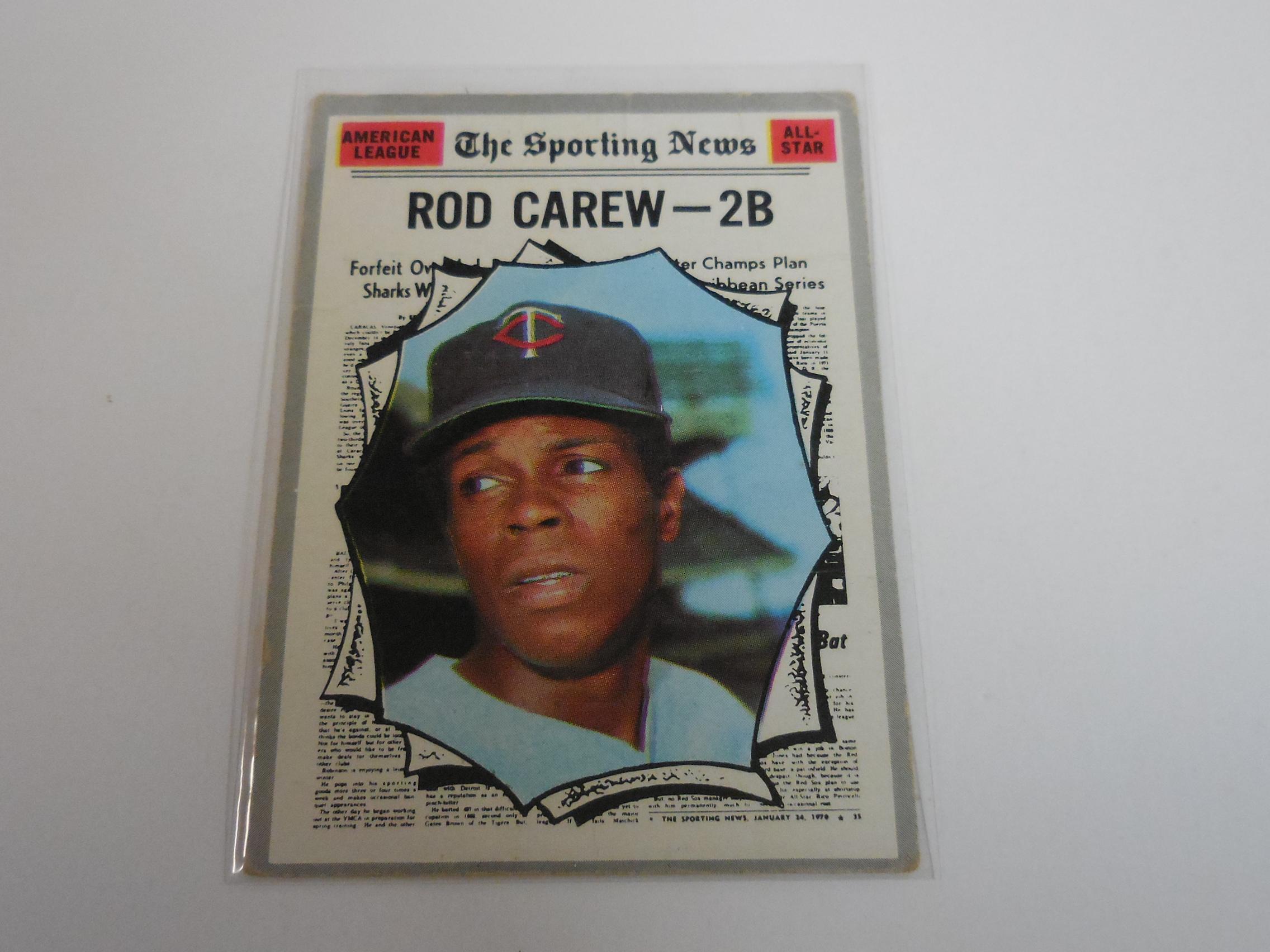 1970 TOPPS BASEBALL #453 ROD CAREW ALL STAR CARD MINNESOTA TWINS