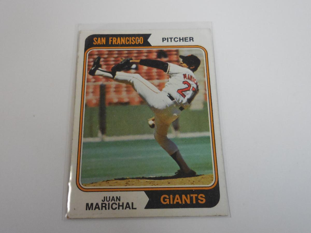 1974 TOPPS BASEBALL #330 JUAN MARICHAL GIANTS