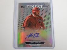 2013 TOPPS FINEST ADAM EATON AUTOGRAPHED ROOKIE CARD RC REFRACTOR
