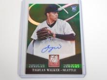 2014 PANINI DONRUSS ELITE TAIJUAN WALKER AUTOGRAPHED ROOKIE CARD MARINERS