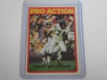 1974 TOPPS FOOTBALL #120 TERRY BRADSHAW PRO ACTION STEELERS