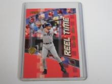 2002 TOPPS STADIUM CLUB DEREK JETER REEL TIME NEW YORK YANKEES INSERT