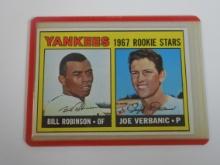 1967 TOPPS BASEBALL #442 BILL ROBINSON JOE VERBANIC ROOKIE CARD RC WHITE SOX