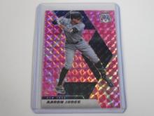 2021 PANINI MOSAIC AARON JUDGE PINK CAMO MOSAIC PRIZM YANKEES