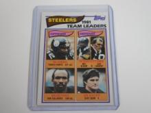 1982 TOPPS FOOTBALL PITTSBURGH STEELERS TEAM LEADERS