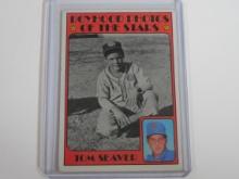 1972 TOPPS TOM SEAVER BOYHOOD PHOTOS OF THE STARS NEW YORK METS