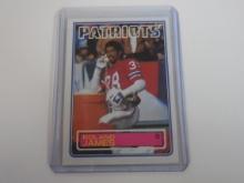 1983 TOPPS FOOTBALL ROLAND JAMES ROOKIE CARD PATRIOTS RC