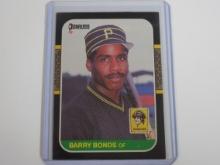 1987 DONRUSS BARRY BONDS ROOKIE CARD PITTSBURGH PIRATES RC