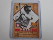 2001 TOPPS BABE RUTH 500 HOME RUN CLUB NEW YORK YANKEES