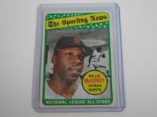 1969 TOPPS BASEBALL #416 WILLIE MCCOVEY ALL STAR GIANTS