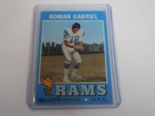 1971 TOPPS FOOTBALL #230 ROMAN GABRIEL RAMS