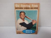 1962 TOPPS #395 WILLIE MAYS