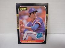 1987 LEAF #36 GREG MADDUX RR