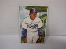 1952 BOWMAN #128 DON NEWCOMBE