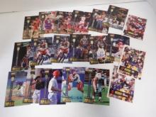 LOT OF 20 AUTOGRAPH FOOTBALL CARDS
