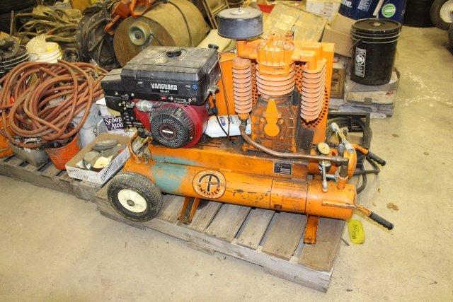 PNEUTEK MODEL TV908 DOUBLE BARREL AIR COMPRESSOR,