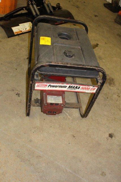 COLEMAN POWERMATE MAXA 5000 ER GENERATOR, 10 HP