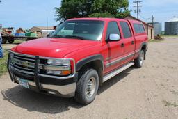 *** 2002 CHEVY 2500 HD LT, 4-DOOR,