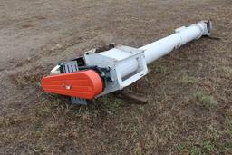 10" X 12'2" AUGER WITH ELECTRIC MOTOR,