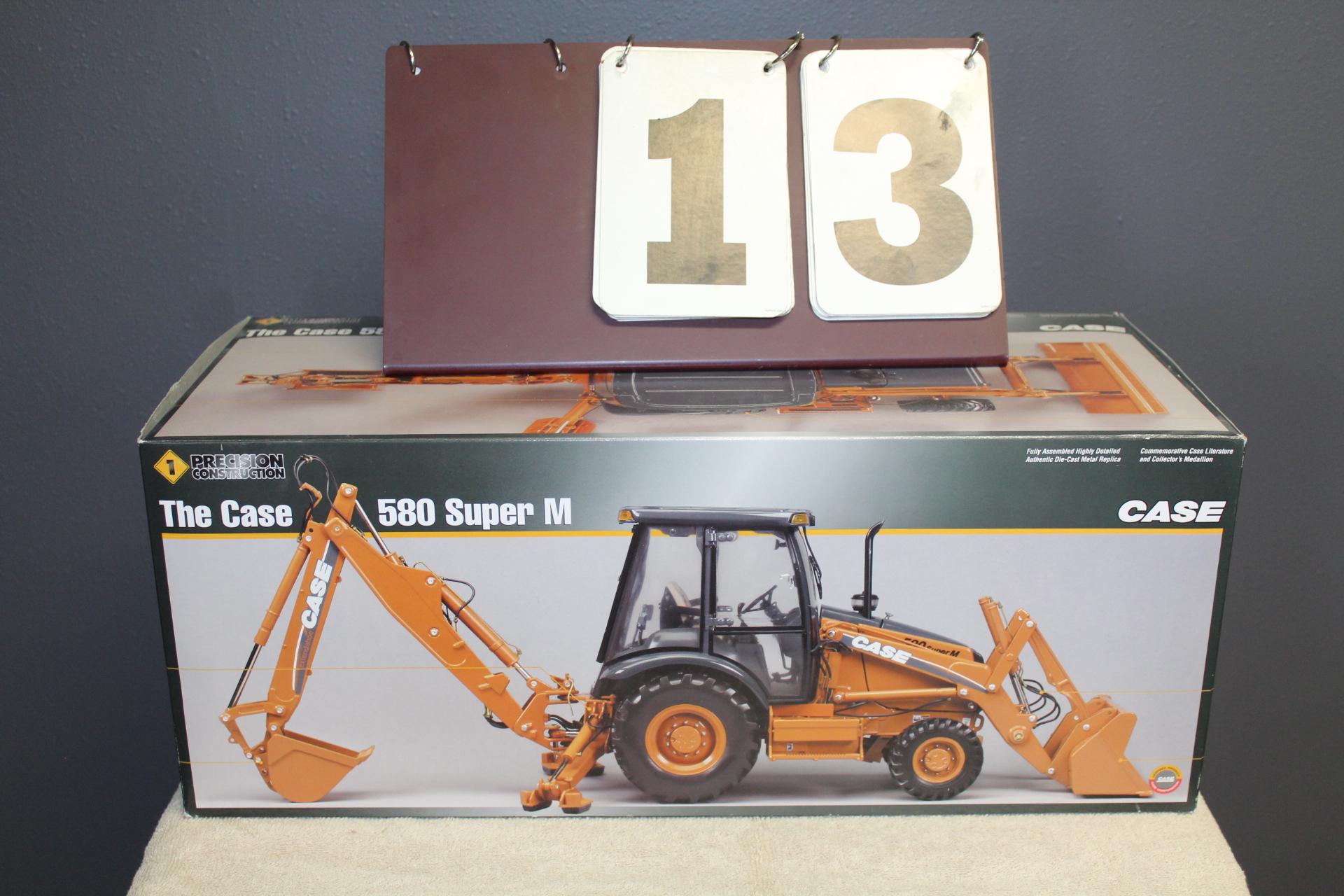 1/16 CASE 580 SUPER M BACKHOE, PRECISION # 1,