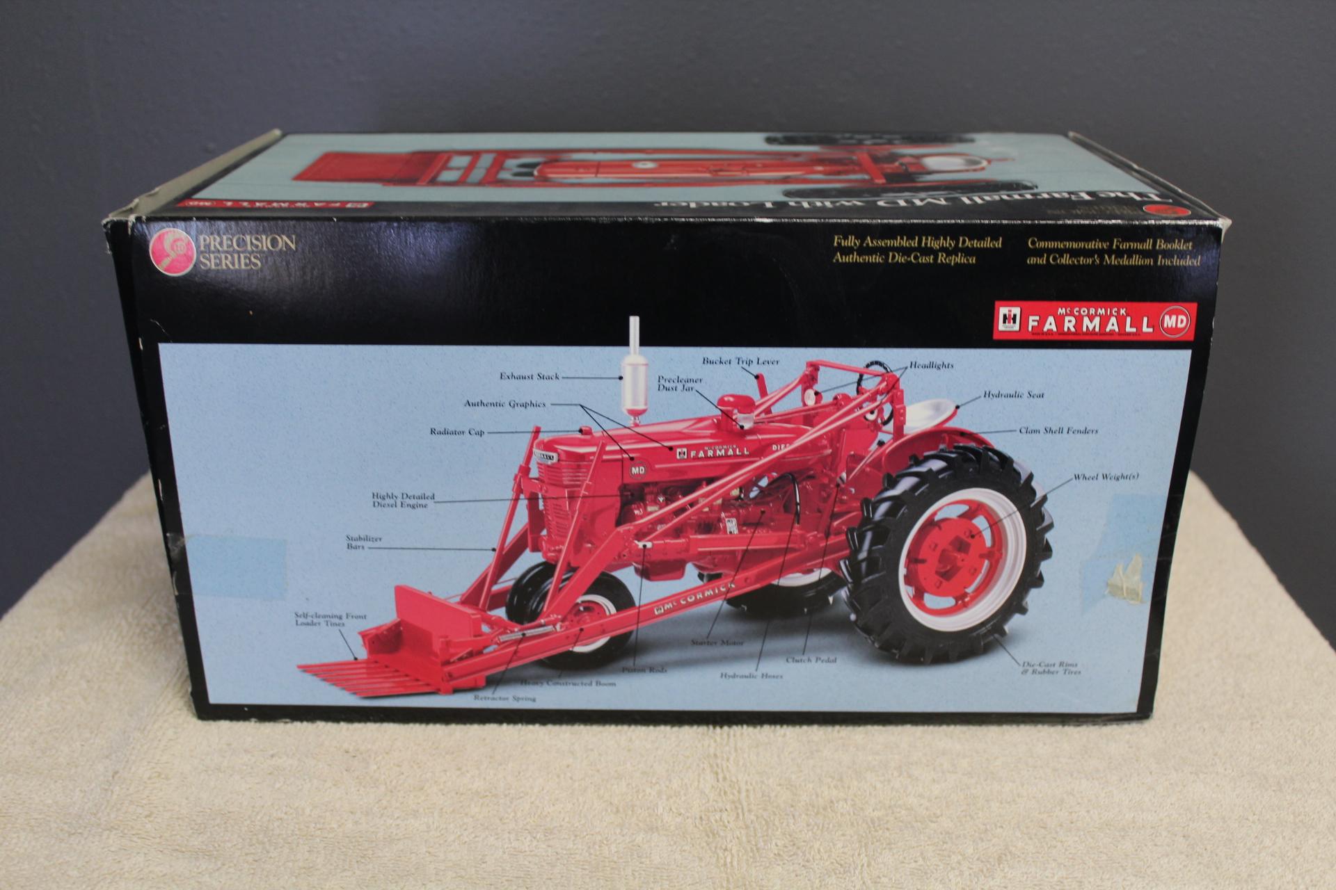 1/16 FARMALL MD WITH LOADER, NF, PRECISION # 10