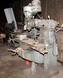 Bridgeport Horizontal Mill , 9" X 2' Bed,