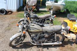 *** 1974 HONDA CB450 MOTORCYCLE, 18,358 MILES SHOWING, HAS TITLE