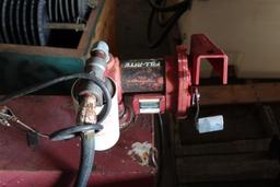 Fuel Tank, L Shape, Approx 104 Gal, Fillrite 12v Pump, Filter, Used for Dsl