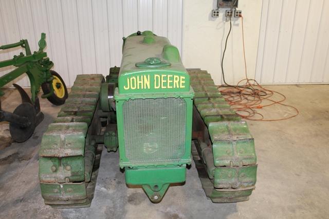 John Deere BO Lindeman Crawler, 12" Pads, 46" Gauge, PTO, Drawbar,