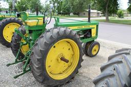 1957 John Deere 520 Tractor, NF, Roll-O-Matic, 13.9-36 Rears, Custom PowrTroll