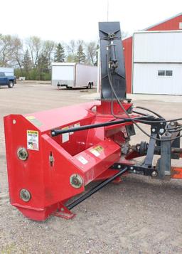 Like New Red Devil Snowblower, 9' 2 Auger, Hyd spout, Hyd deflecter, 540 PTO