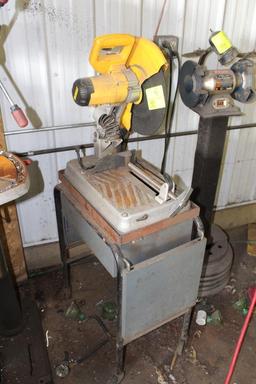 DeWalt Chop Saw on Stand