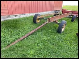 JD 943 4 Wheel Combine Head Trailer, for up to 15' heads